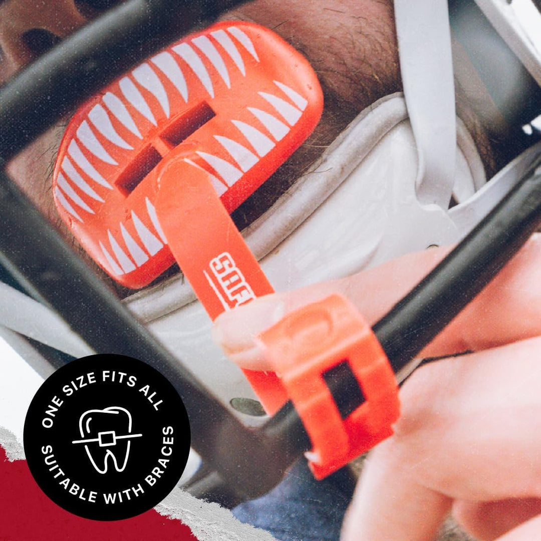 SAFEJAWZ Lip Guard Viper Red - One Size