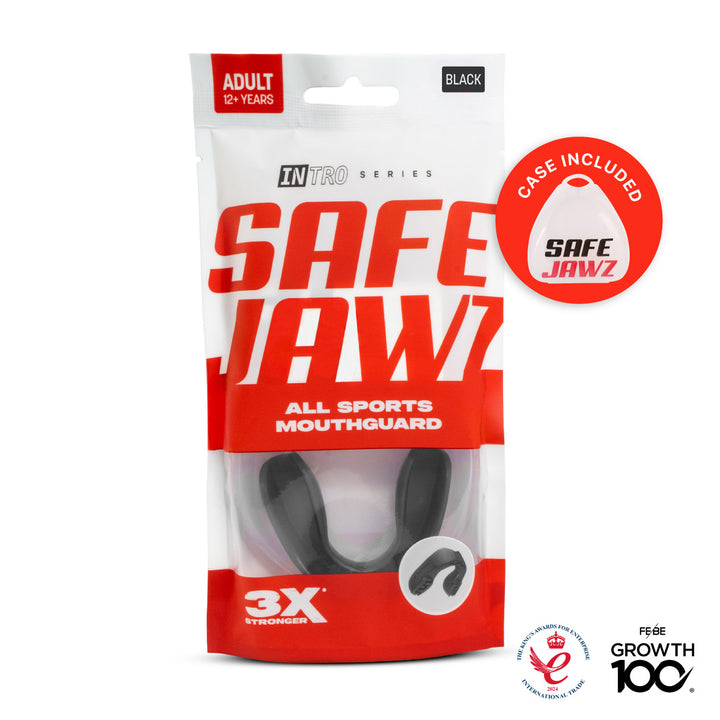 SAFEJAWZ® Intro Series Mouthguard - Black