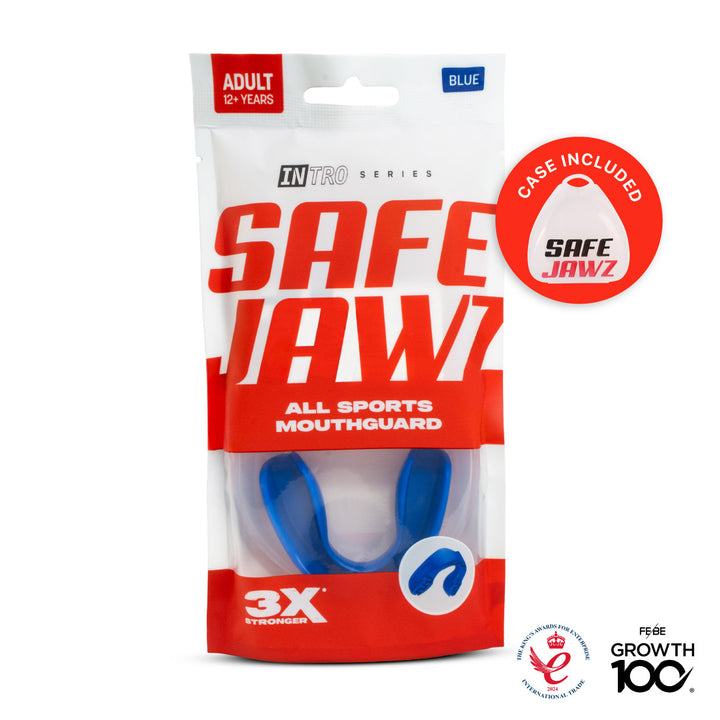 SAFEJAWZ® Intro Series Mouthguard - Blue