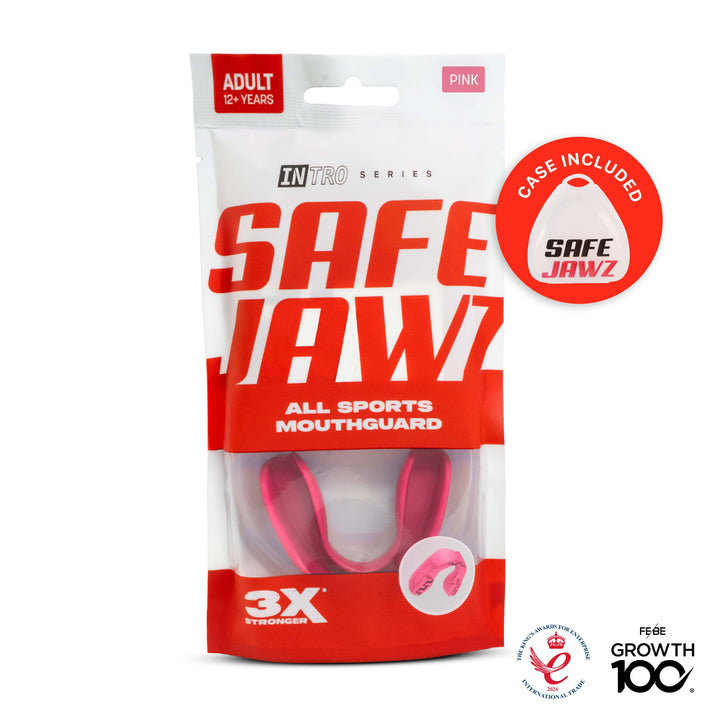 SAFEJAWZ® Intro Series Mouthguard - Pink