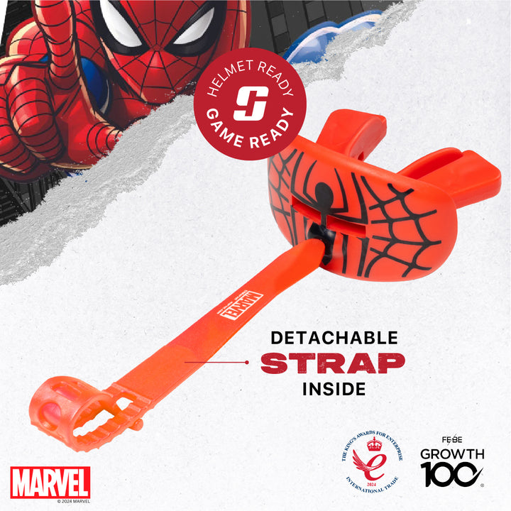 SafeJawz Marvel Lip Guard Spider-Man Mouthguard
