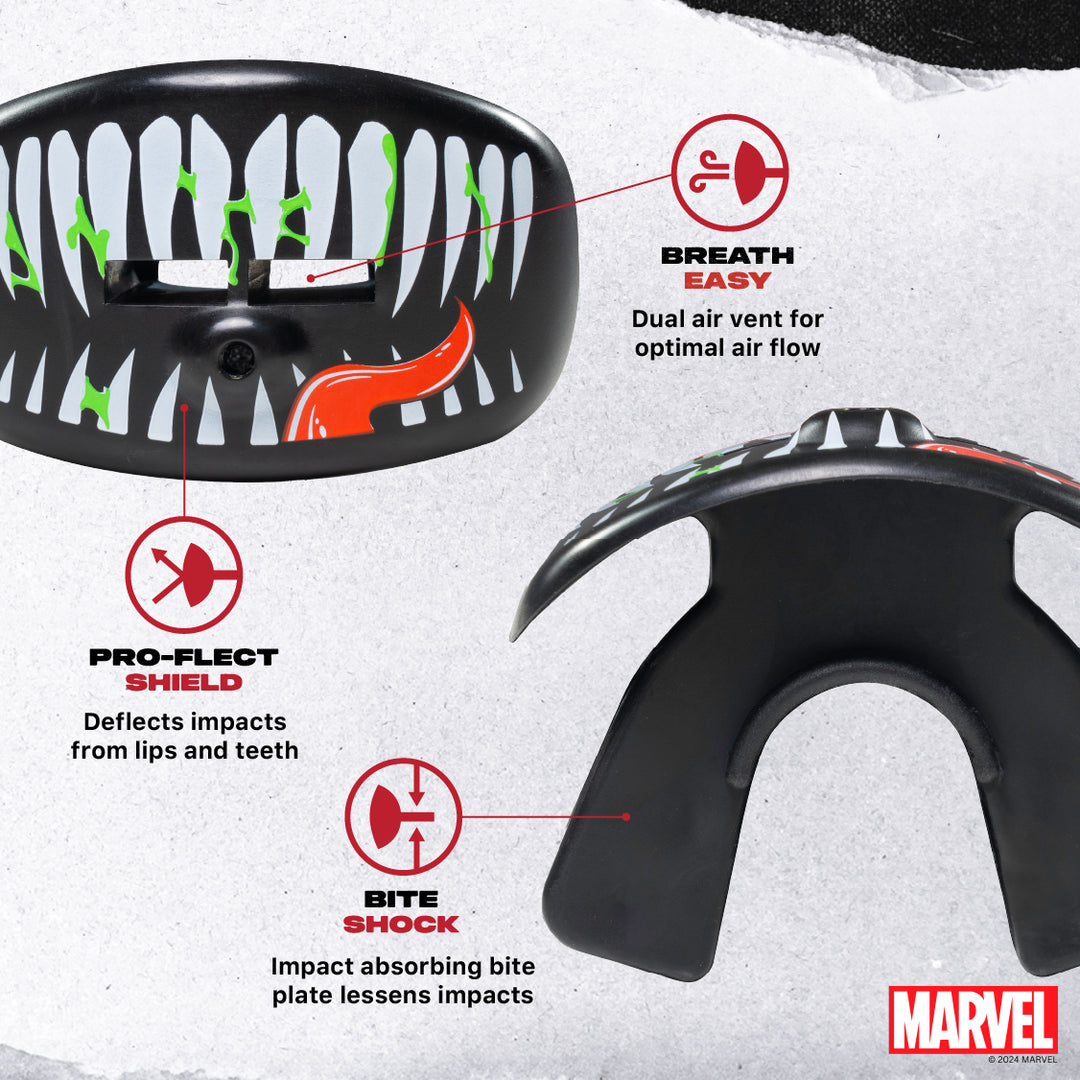 SafeJawz Marvel Lip Guard Venom Mouthguard