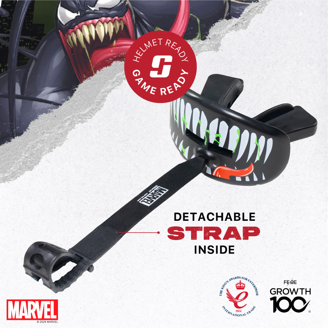 SafeJawz Marvel Lip Guard Venom Mouthguard