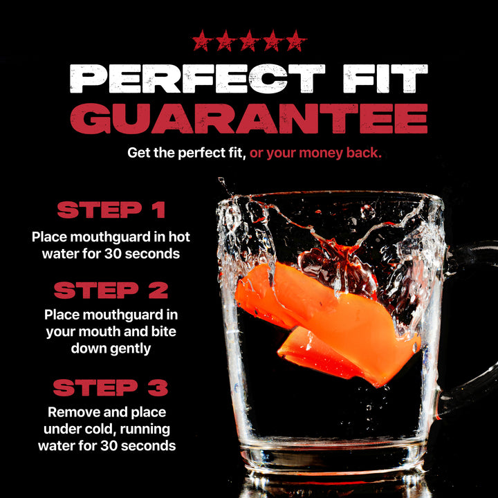 SAFEJAWZ® Intro Series Mouthguard - Fluro Orange