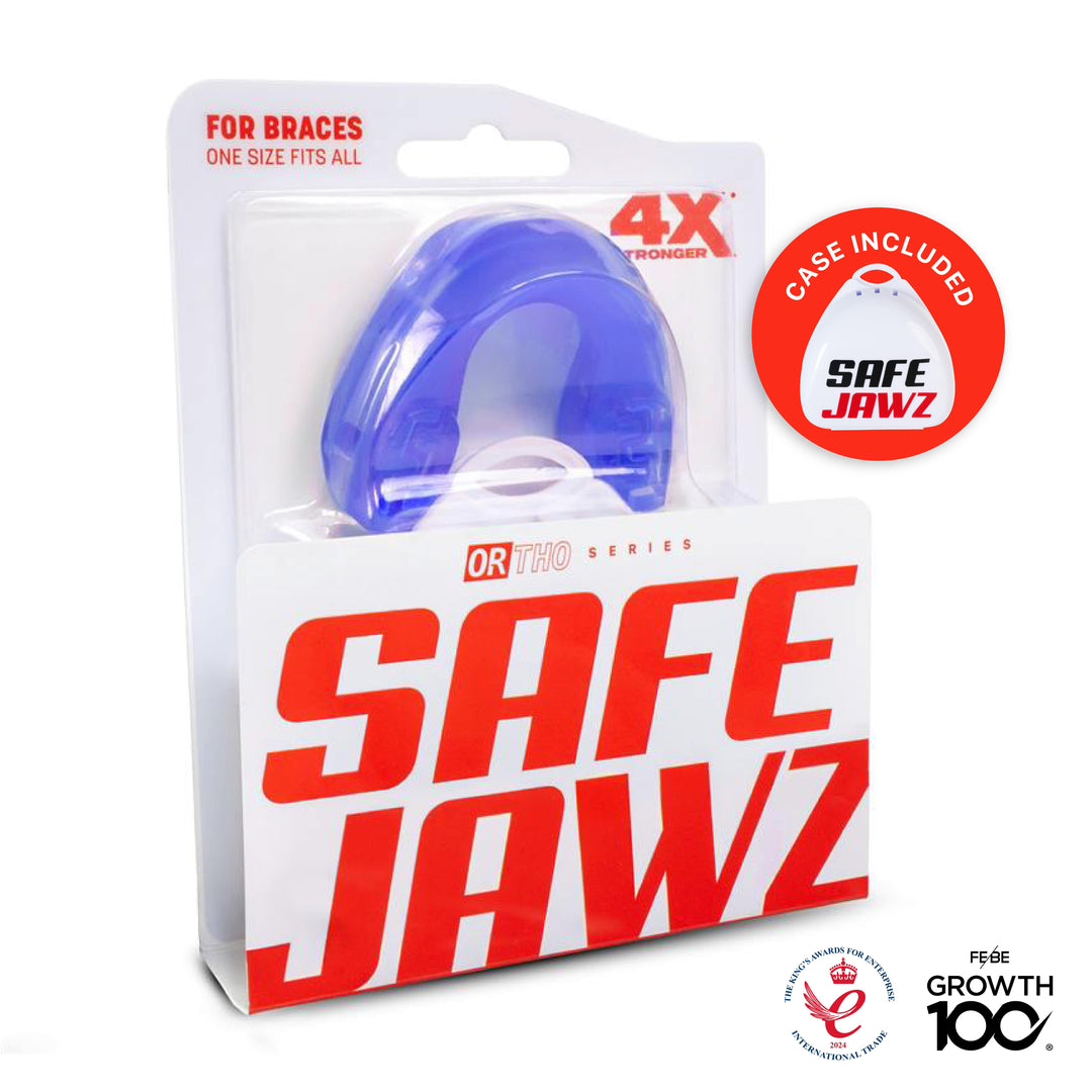 SAFEJAWZ® Mouthguard for Braces - Ice Blue