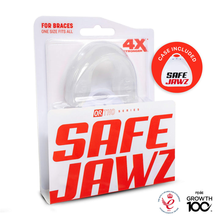 SAFEJAWZ® Mouthguard for Braces - Clear