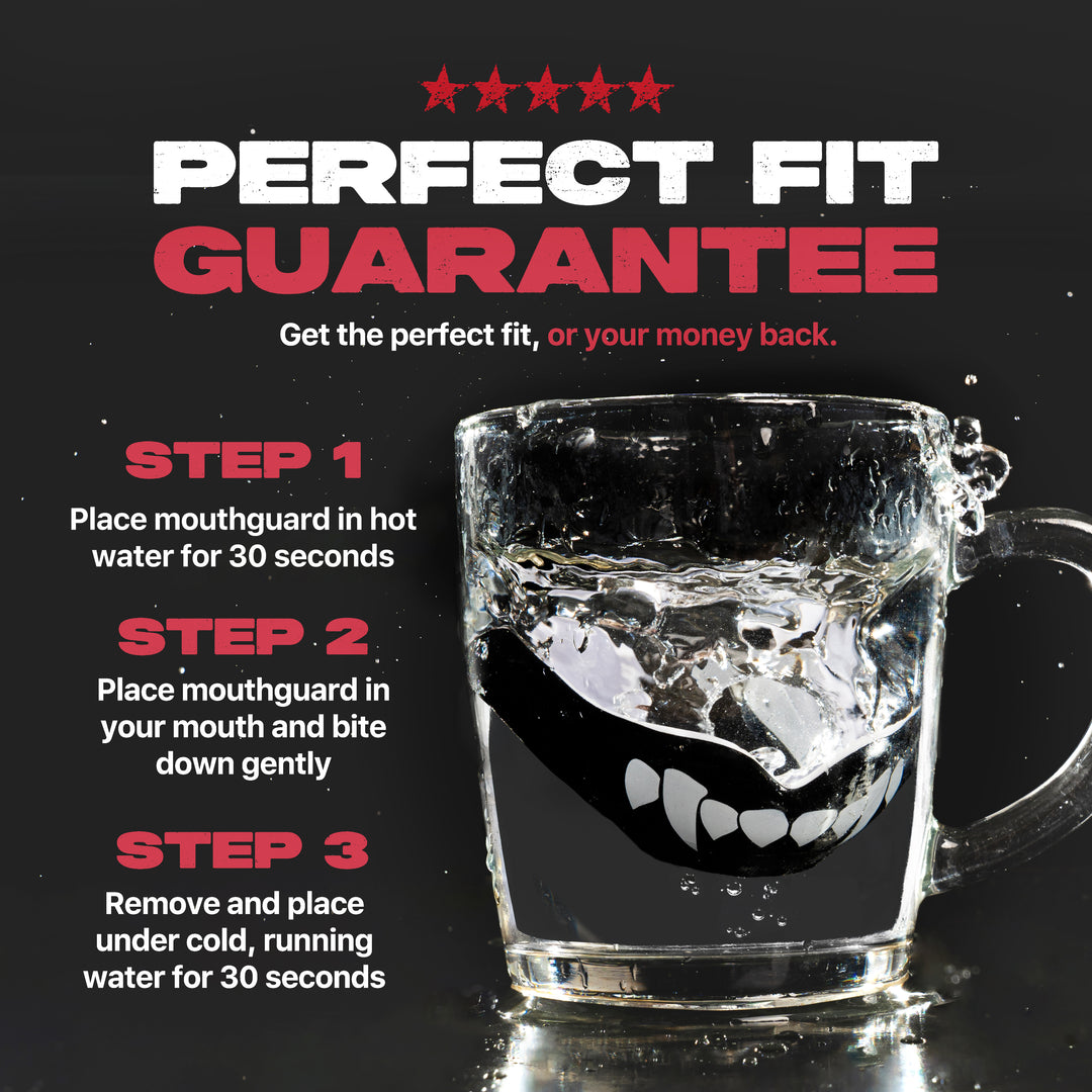 SAFEJAWZ® 'Fangz' Mouthguard for Braces.