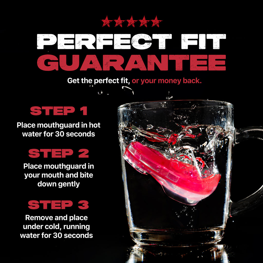 SAFEJAWZ® Mouthguard for Braces - Ice Pink