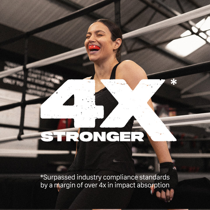 SAFEJAWZ® Mouthguard for Braces - Red