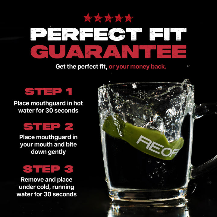 SAFEJAWZ Extro Series REORG Mouthguard - Green