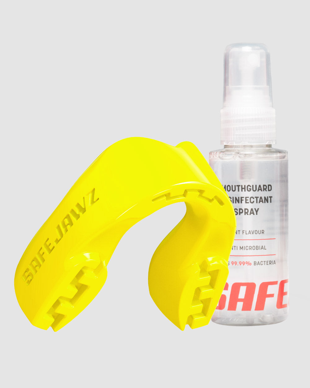 SAFEJAWZ Intro Series Mouthguard Bundle – Fluro Yellow