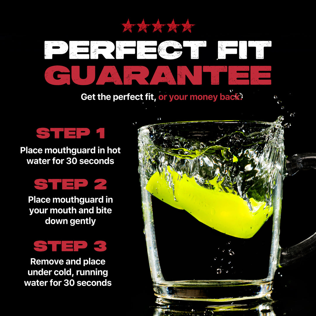 SAFEJAWZ® Intro Series Mouthguard - Fluro Yellow