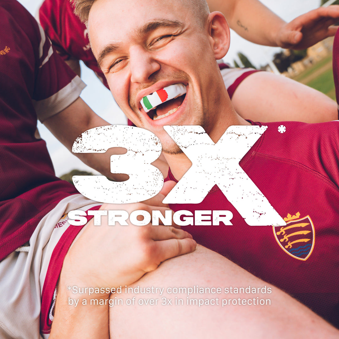 SafeJawz Extro Flags Range Mouthguard Italy