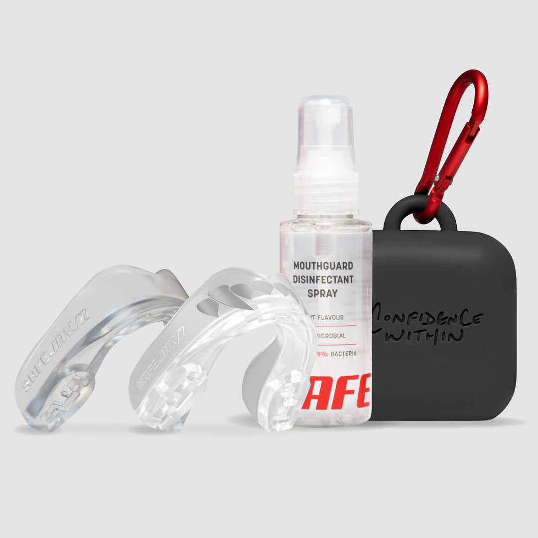 SAFEJAWZ Extro Series Premium Bundle - Clear Fangz