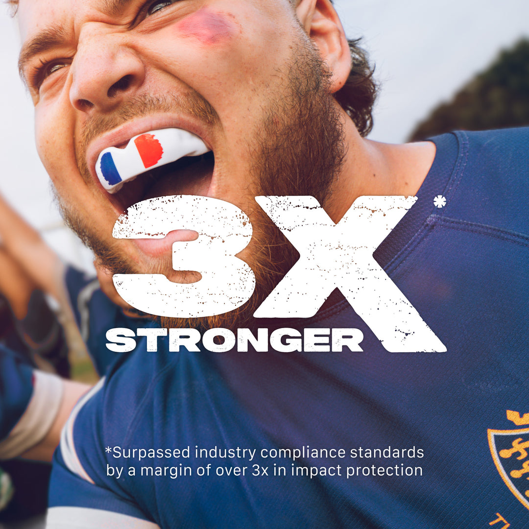 SafeJawz Extro Flags Range Mouthguard France