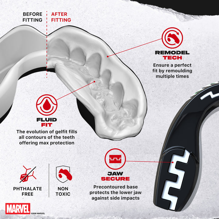 SAFEJAWZ Marvel Premium Bundle - Venom