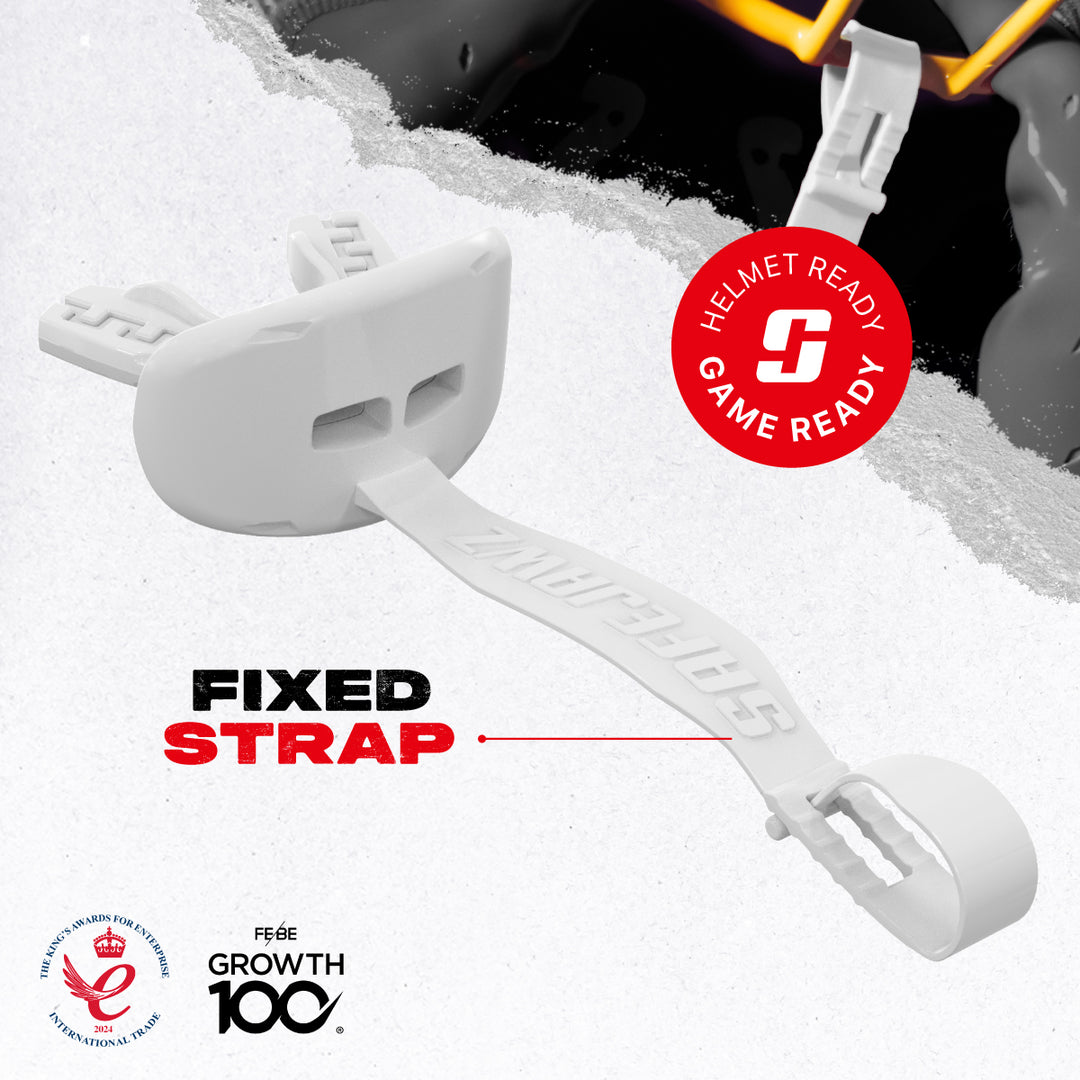 SAFEJAWZ Intro Series Lip Guard - White