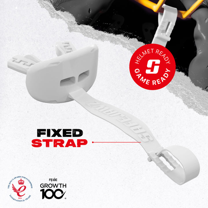 SAFEJAWZ Intro Series Lip Guard - White