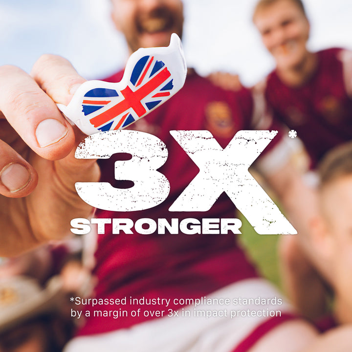 SafeJawz Extro Flags Range Mouthguard UK