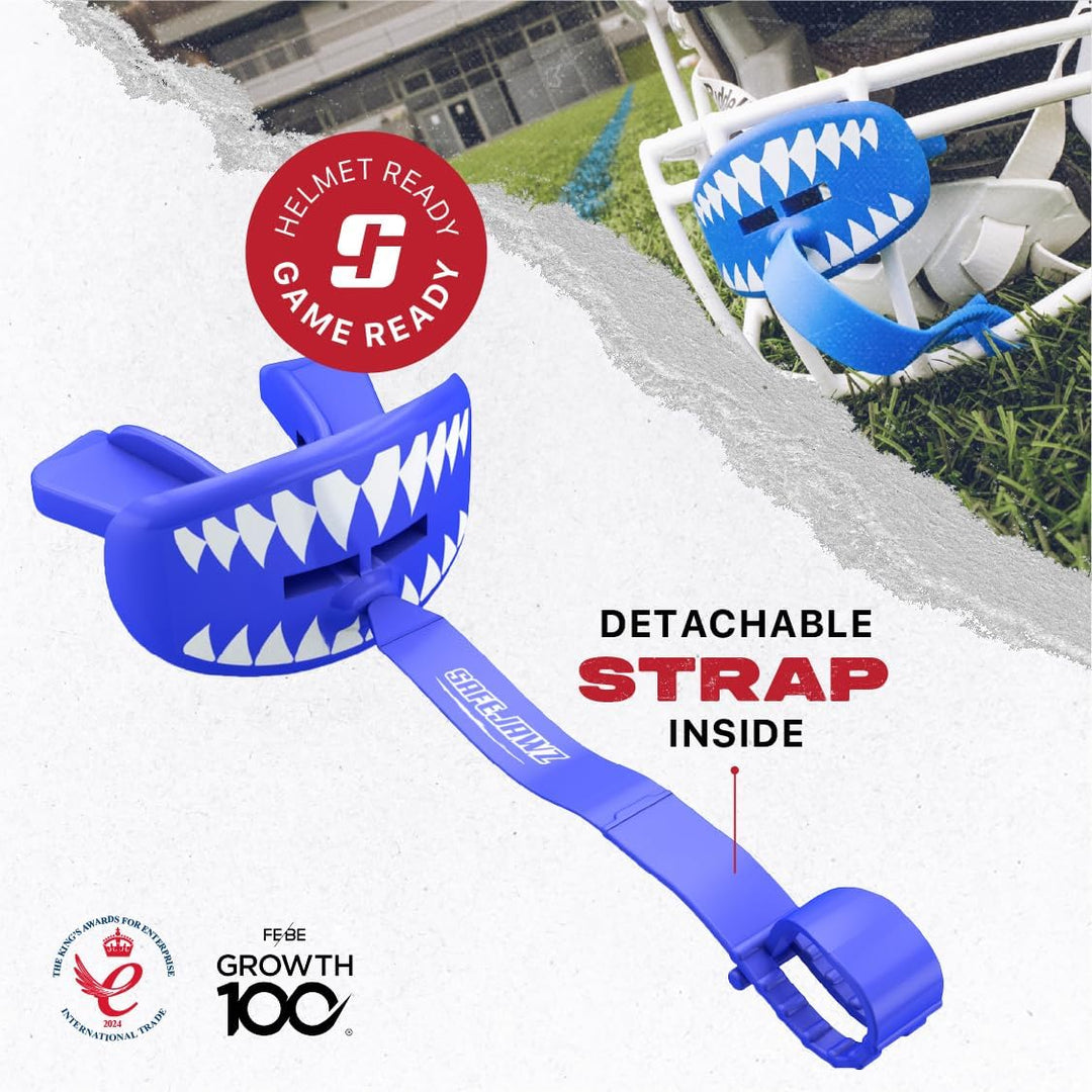 SAFEJAWZ Lip Guard Shark Blue - One Size