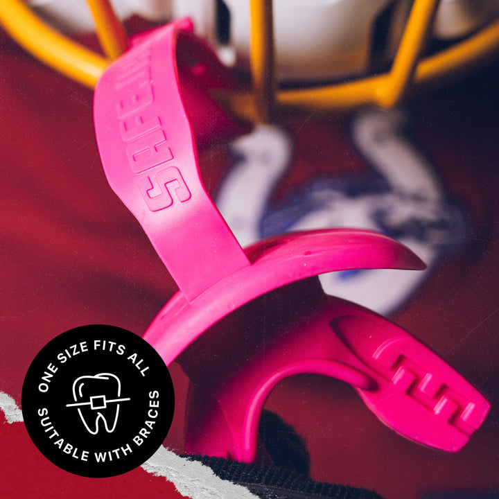 SAFEJAWZ Intro Series Lip Guard - Pink