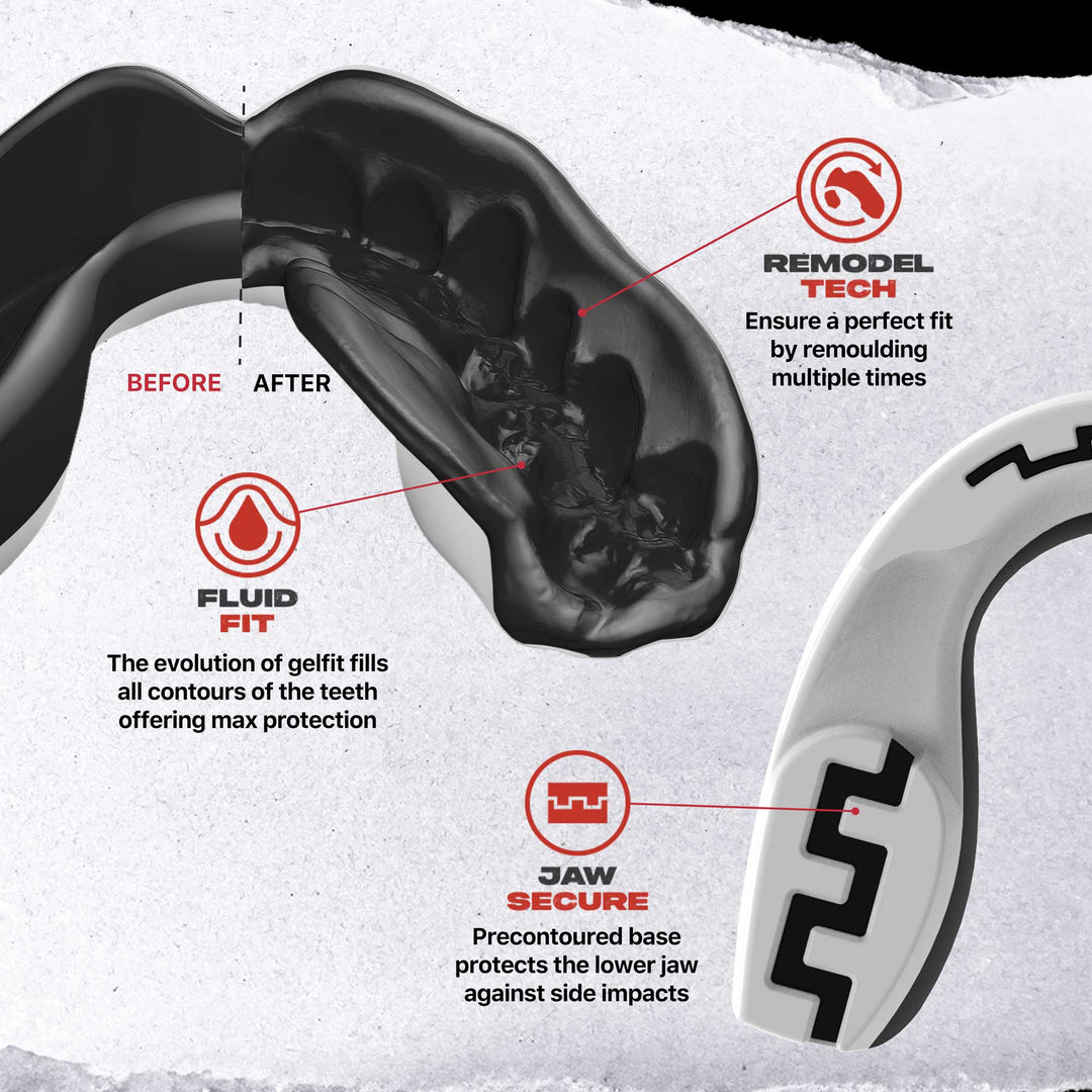 SafeJawz Extro Flags Range Mouthguard Germany