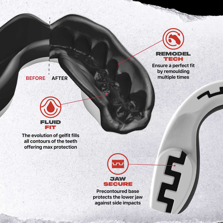 SafeJawz Extro Flags Range Mouthguard Germany