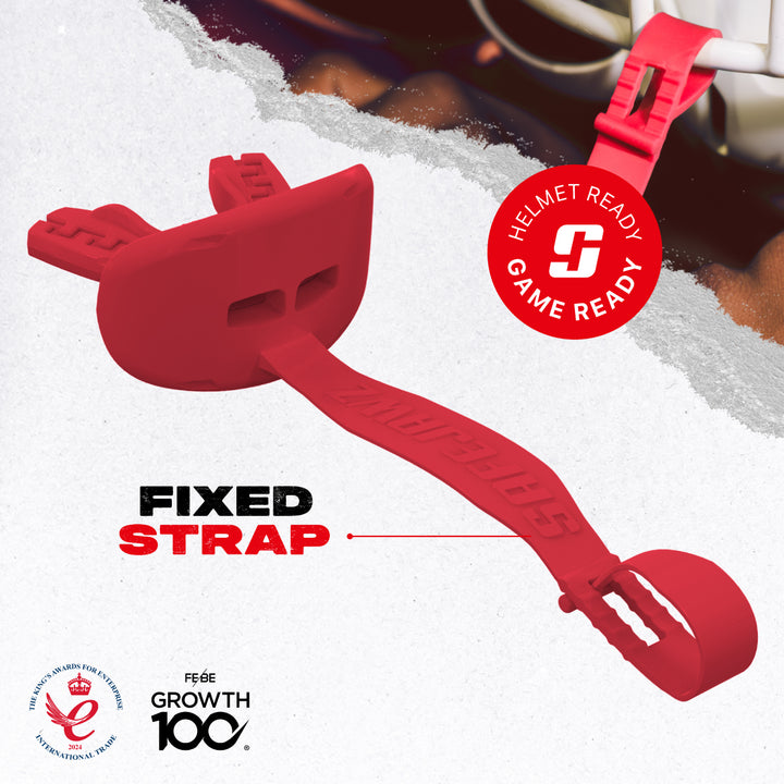 SAFEJAWZ Intro Series Lip Guard - Red
