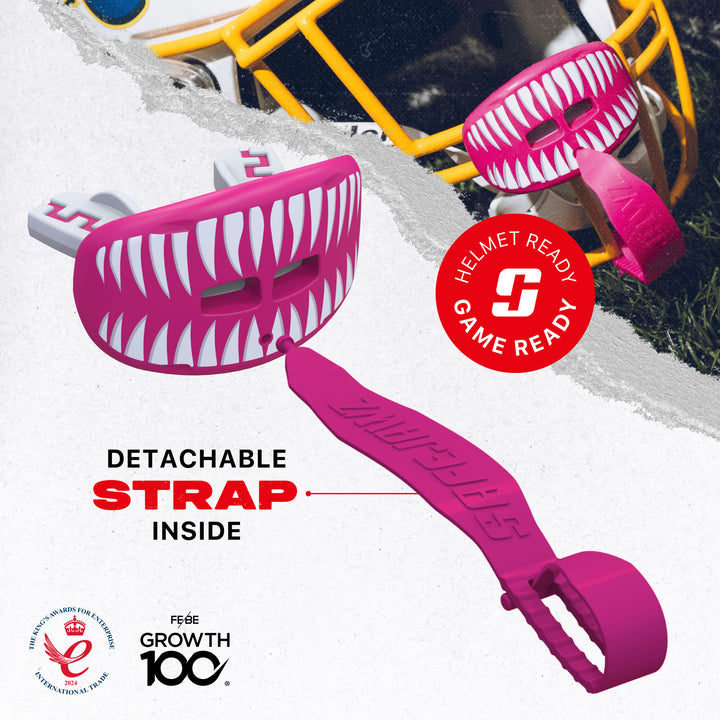 SAFEJAWZ Extro Series Lip Protector - Viper Pink