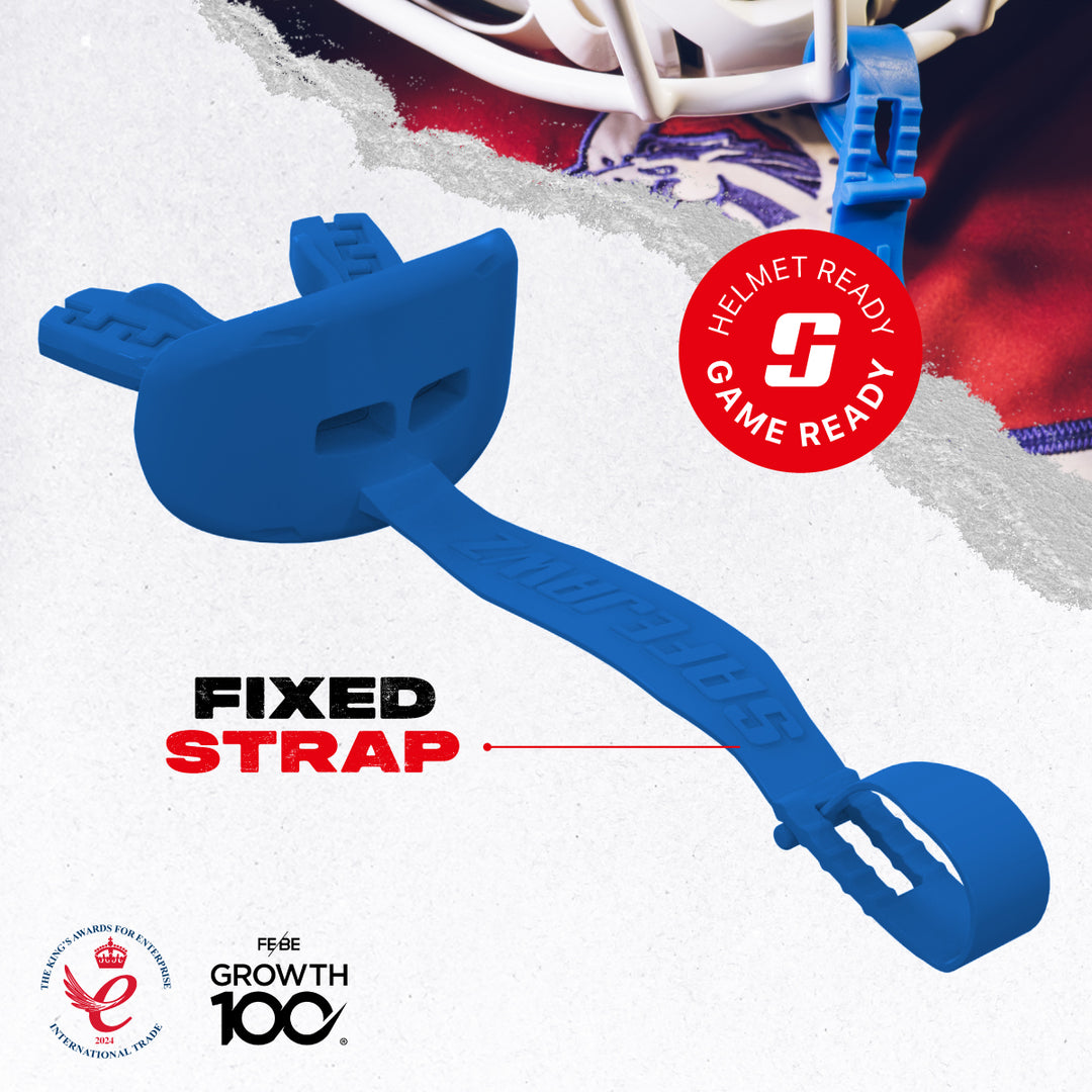 SAFEJAWZ Intro Series Lip Guard- Blue