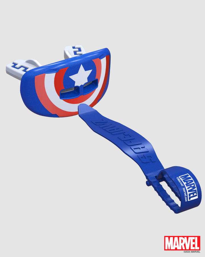 SafeJawz Marvel Lip Guard Captain America Mouthguard