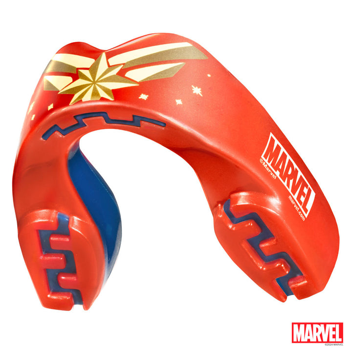 SafeJawz Marvel Captain Marvel Mouthguard - Red