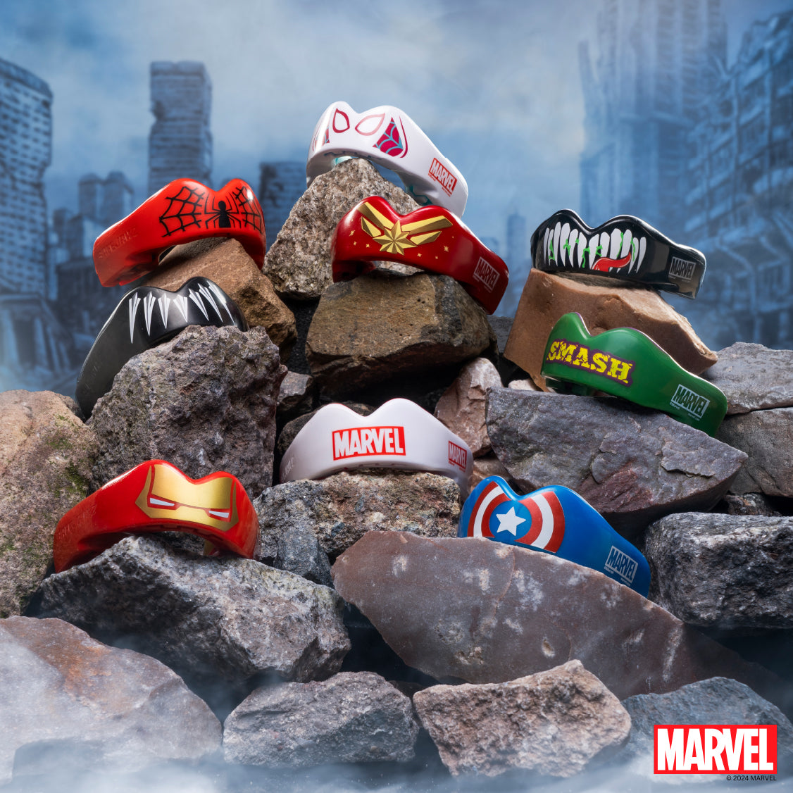 SafeJawz Marvel Deadpool Mouthguard Adults
