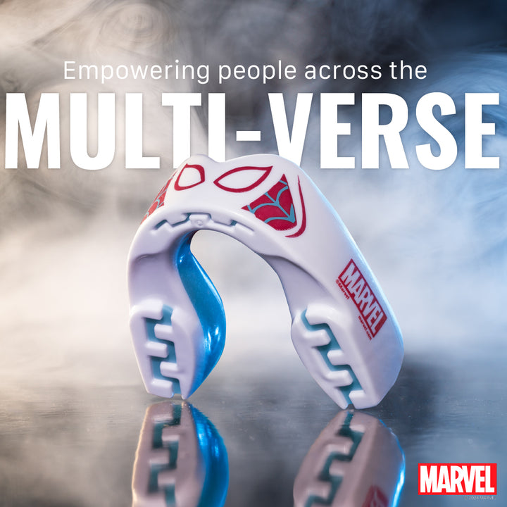 SafeJawz Marvel Spider-Gwen Mouthguard - White
