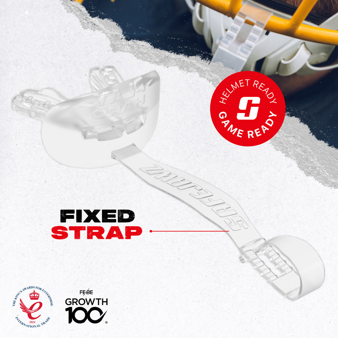 SAFEJAWZ Intro Series Lip Guard- Clear