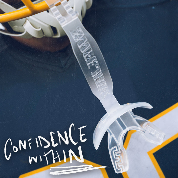 SAFEJAWZ Intro Series Lip Guard- Clear