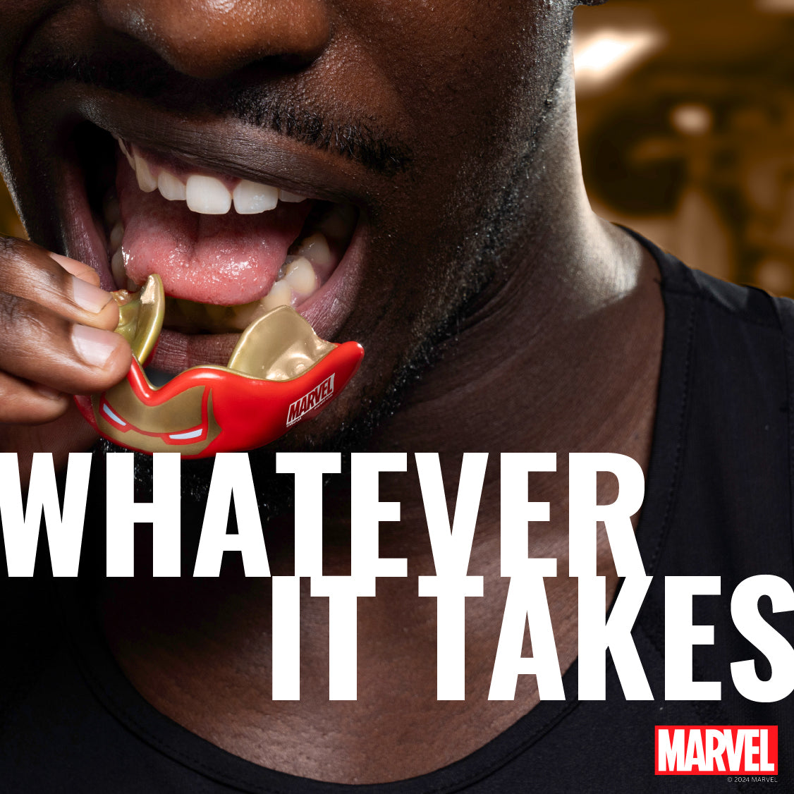 SafeJawz Marvel Iron-Man Mouthguard