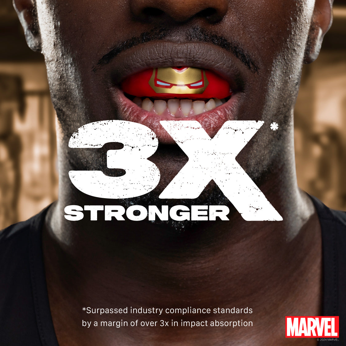 SafeJawz Marvel Iron-Man Mouthguard