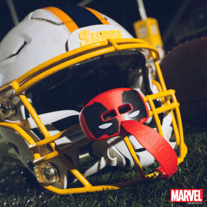 SafeJawz Marvel Lip Guard Deadpool Mouthguard