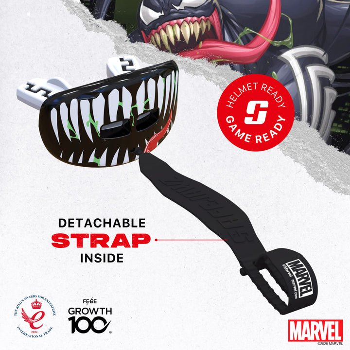 SafeJawz Marvel Lip Guard Venom Mouthguard