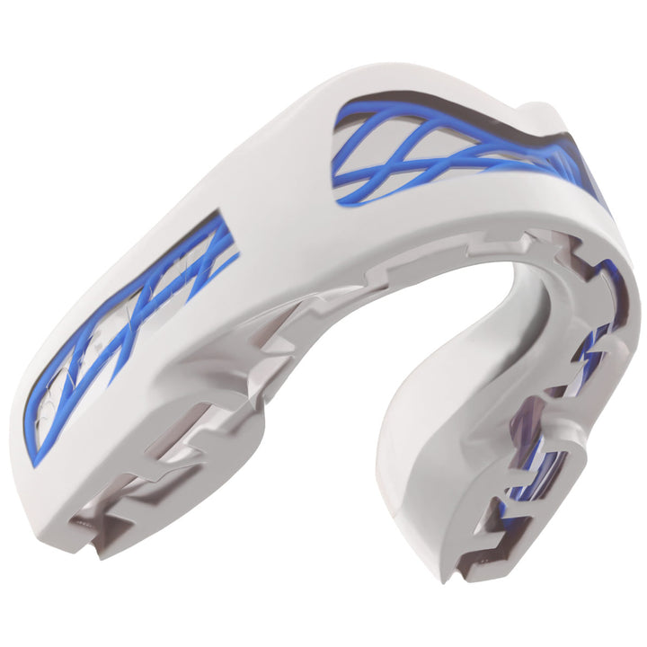 SAFEJAWZ Nitro Mouthguard - White & Blue - Adult