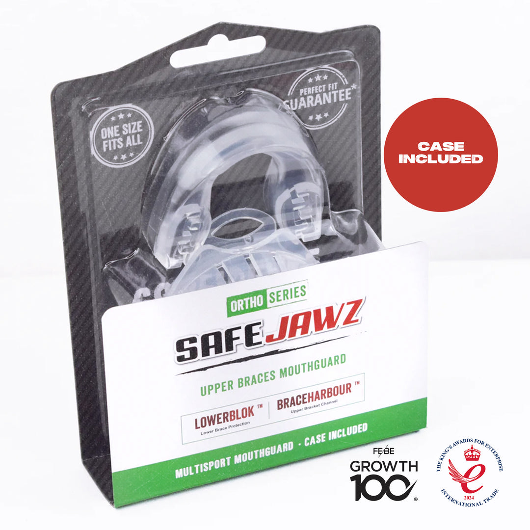 SAFEJAWZ® Mouthguard for Braces - Clear
