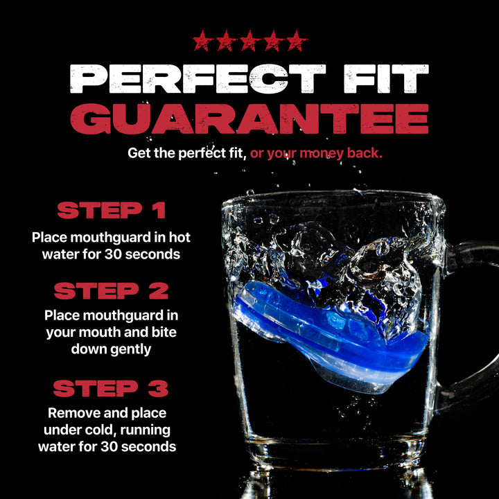 SAFEJAWZ® Mouthguard for Braces - Ice Blue