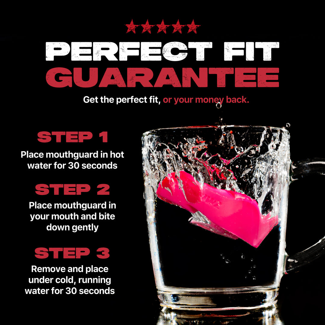 SAFEJAWZ Intro Series Mouthguard Bundle – Pink
