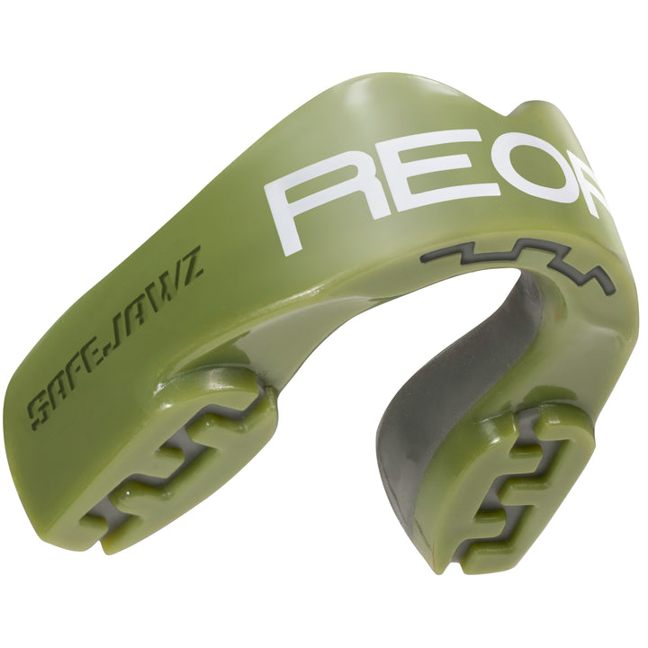 SAFEJAWZ Extro Series REORG Mouthguard - Green