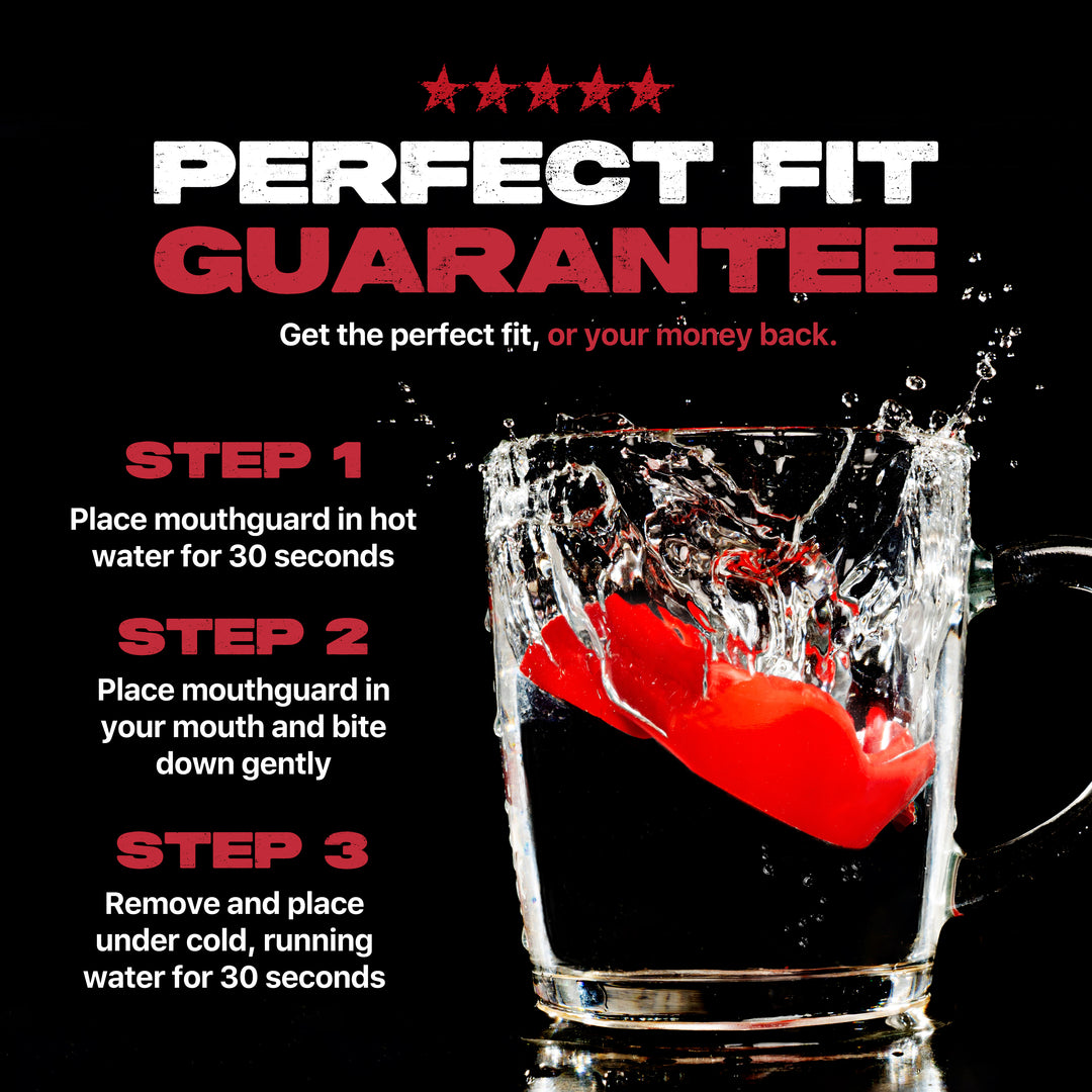 SAFEJAWZ Intro Series Mouthguard Bundle – Red