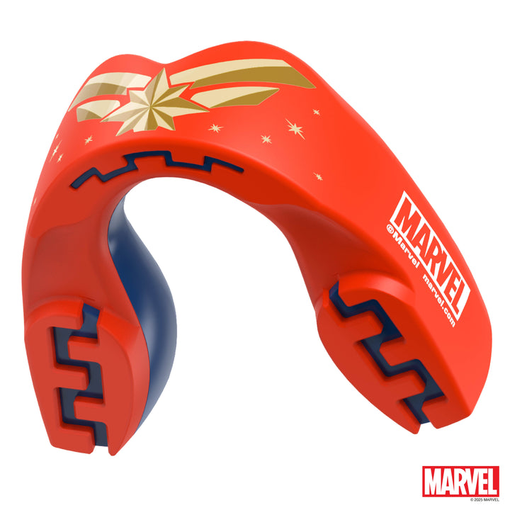 SafeJawz Marvel Captain Marvel Mouthguard - Red