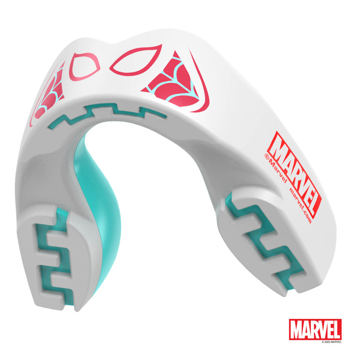 SafeJawz Marvel Spider-Gwen Mouthguard - White
