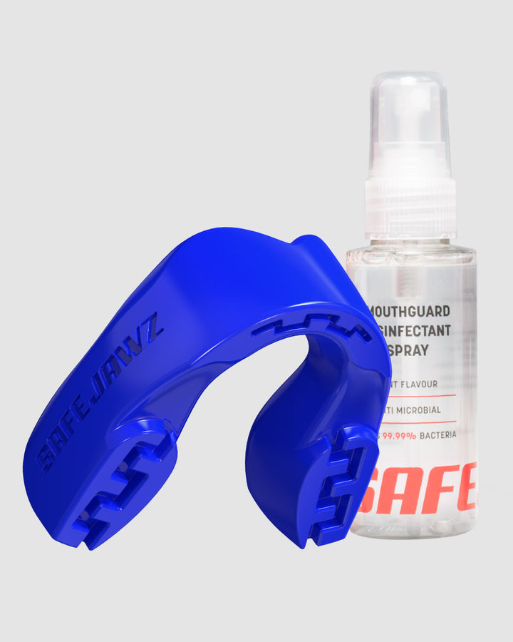 SAFEJAWZ Intro Series Mouthguard Bundle – Blue