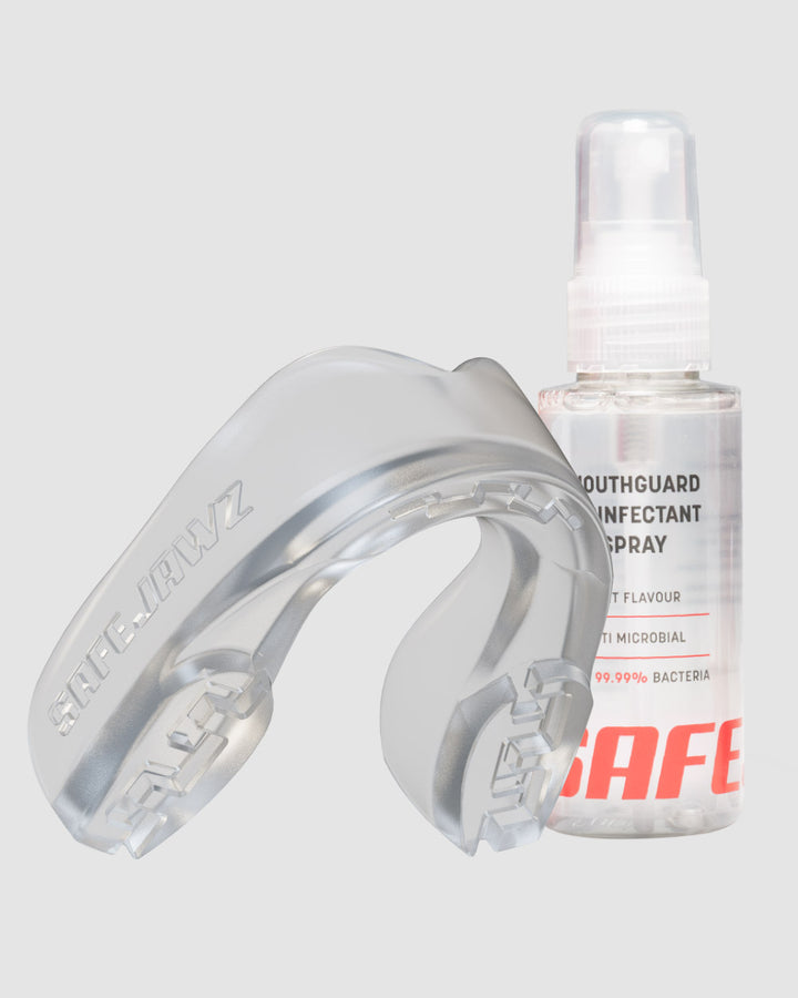 SAFEJAWZ Intro Series Mouthguard Bundle – Clear